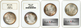 Lot of (2) 19th Century Morgan Silver Dollars. MS-63 (NGC). OH.
Included are: 1881-S, Generation 4,0; and 1898-O, Generation 5.0.

Estimate: $0.00-...