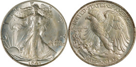 1941-D Walking Liberty Half Dollar. MS-65 (PCGS).
PCGS# 6612. NGC ID: 24S4.

Estimate: $0.00- $0.00