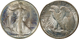 1943-D Walking Liberty Half Dollar. MS-66 (PCGS).
PCGS# 6619. NGC ID: 24SA.

Estimate: $0.00- $0.00