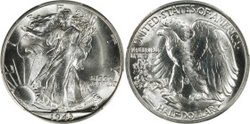 1943-S Walking Liberty Half Dollar. MS-65 (PCGS).
PCGS# 6620. NGC ID: 24SB.

Estimate: $0.00- $0.00