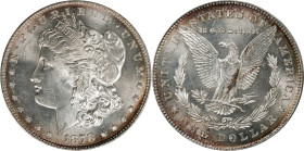 1878 Morgan Silver Dollar. 7 Tailfeathers. Reverse of 1878. MS-63 (PCGS).
PCGS# 7074. NGC ID: 253K.

Estimate: $0.00- $0.00