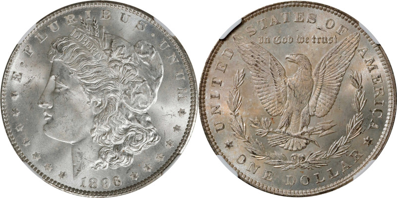 1896 Morgan Silver Dollar. MS-66 (NGC).
PCGS# 7240. NGC ID: 2562.

Estimate: ...