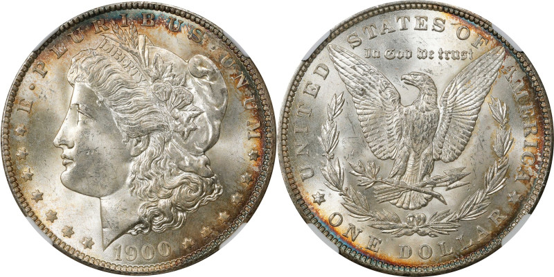 1900 Morgan Silver Dollar. MS-65 (NGC).
PCGS# 7264. NGC ID: 256E.

Estimate: ...