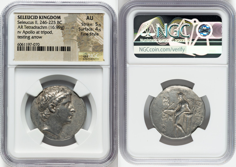 SELEUCID KINGDOM. Seleucus II Callinicus (246-225 BC). AR tetradrachm (28mm, 16....