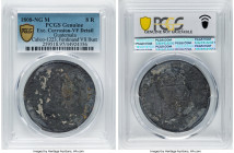 Ferdinand VII "Proper Bust" 8 Reales 1808 NG-M VF Details (Excessive Corrosion) PCGS, Nueva Guatemala mint, KM69, Cal-1223. An exceedingly scarce type...