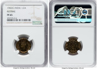 British India. George VI Proof Restrike 1/2 Anna 1942-(c) PR65 NGC, Calcutta mint, KM534b.2, S&W-9.198. HID09801242017 © 2022 Heritage Auctions | All ...