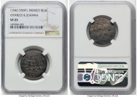 Charles & Johanna "Late Series" Real ND (1548-1556) M-L VF25 NGC, Mexico City mint, KM0009, Cal-72. HID09801242017 © 2022 Heritage Auctions | All Righ...