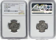 Charles & Johanna Real ND (1542-1555) M-L VF Details (Holed) NGC, Mexico City mint, Cal-72. HID09801242017 © 2022 Heritage Auctions | All Rights Reser...