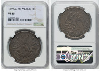 Republic 8 Reales 1849 GC-MP VF35 NGC, Guadalupe y Calvo mint, KM377.7, DP-GC06. An enticing specimen we handle quite infrequently, seeing this date a...