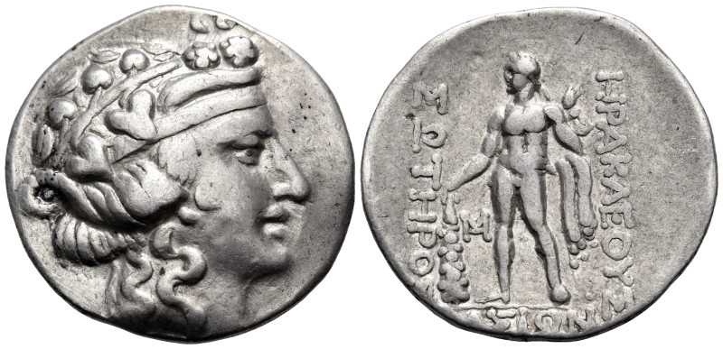 ISLANDS OFF THRACE, Thasos. Circa 168/7-148 BC (Dionysos / Herakles - 4dr - offi...