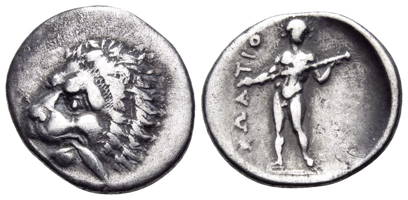 THESSALY. Oitaioi. Circa 360s-340s BC. Hemidrachm (Silver, 17 mm, 2.52 g, 12 h),...