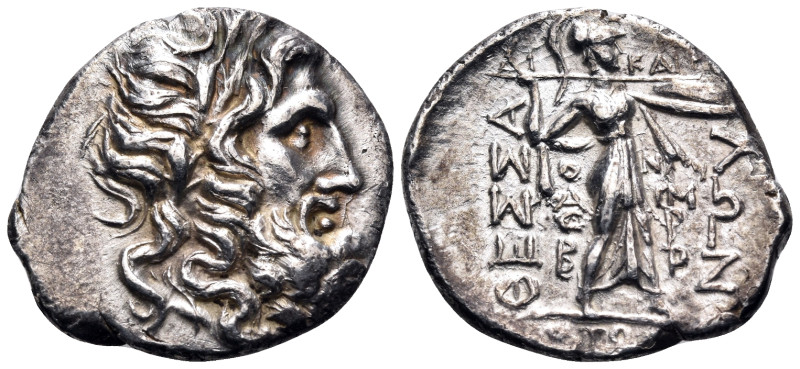 THESSALY, Thessalian League. Circa 150-100 BC. Stater (Silver, 22 mm, 5.49 g, 12...