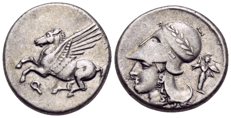 CORINTHIA. Corinth. Circa 350/45-285 BC. Stater (Silver, 21 mm, 8.54 g, 9 h). Ϙ ...