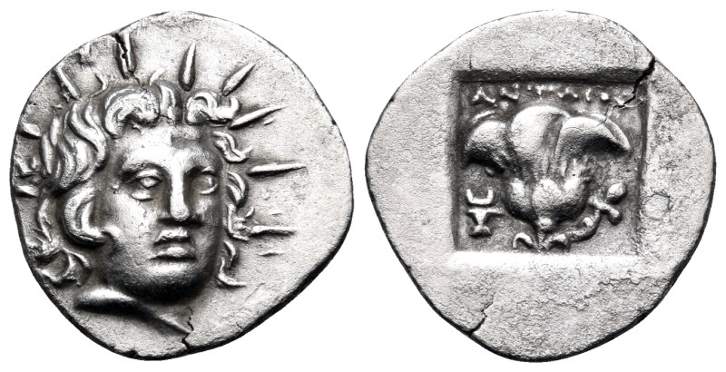 ISLANDS OFF CARIA, Rhodos. Rhodes. Circa 125-88 BC. Hemidrachm (Silver, 14 mm, 1...