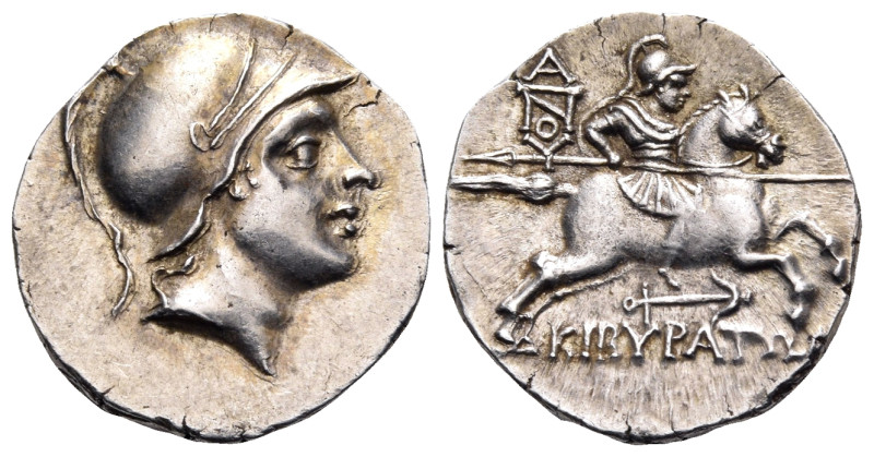 PHRYGIA. Kibyra. Circa 166-84 BC. Drachm (Silver, 17 mm, 2.95 g, 12 h), Cistopho...