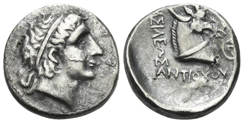 SELEUKID KINGS. Antiochos I Soter, 281-261 BC. Hemidrachm (Silver, 15.5 mm, 2.77...