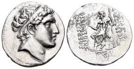 SELEUKID KINGS. Alexander I Balas, 152-145 BC. Tetradrachm (Silver, 29 mm, 16.14 g, 1 h), Seleukeia on the Tigris, c. 150-145 BC. Diademed head of Ale...