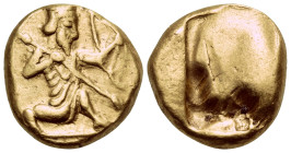 PERSIA, Achaemenid Empire. Time of Xerxes II to Artaxerxes II, circa 420-375 BC. Daric (Gold, 15.5 mm, 8.34 g). Persian king in the running-kneeling s...