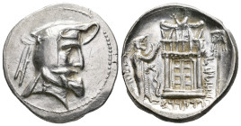 PERSIS. Vādfradād (Autophradates) I, early 2nd century BC. Tetradrachm (Silver, 30 mm, 16.89 g, 12 h), Istakhr (Persepolis). Diademed head of Vādfradā...
