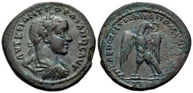 MOESIA INFERIOR. Nicopolis ad Istrum. Gordian III, 238-244. Pentassarion (Bronze, 27 mm, 11.65 g, 12 h), struck under the legate Sabinius Modestus, 24...