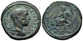 MOESIA INFERIOR. Nicopolis ad Istrum. Gordian III, 238-244. Pentassarion (Bronze, 27 mm, 12.12 g, 6 h), struck under the legate Sabinius Modestus, 241...
