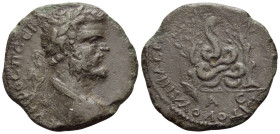 THRACE. Pautalia. Septimius Severus, AD 193-211. (Bronze, 23 mm, 8.53 g, 6 h), struck under the hegemon, C. Aelius Oneratus. AYT K Λ CEΠTI CEYHPOC Π C...