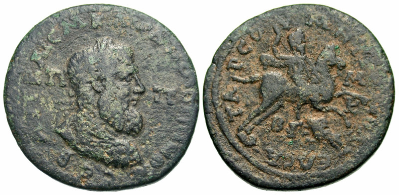 CILICIA. Tarsus. Pupienus, 238. (Bronze, 36 mm, 28.22 g, 12 h). AYT KΑΙC M K Λ Π...