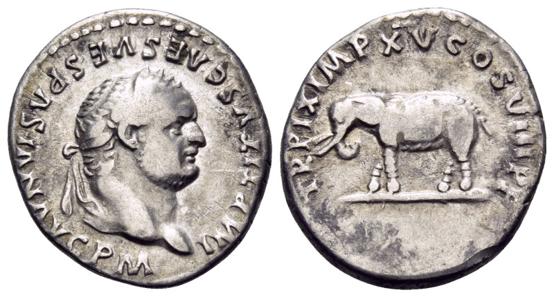 Titus, 79-81. Denarius (Silver, 18 mm, 3.13 g, 6 h), Rome, January - June 80. IM...