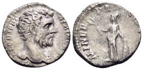 Clodius Albinus, as Caesar, 193-195. Denarius (Silver, 18 mm, 2.32 g, 6 h), struck under Septimius Severus, Rome, 194-195. D CLOD SEPT ALBIN CAES Bare...