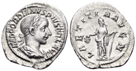 Gordian III, 238-244. Denarius (Silver, 22 mm, 2.59 g, 12 h), Rome, 241-243. IMP GORDIANVS PIVS FEL AVG Laureate, draped and cuirassed bust of Gordian...