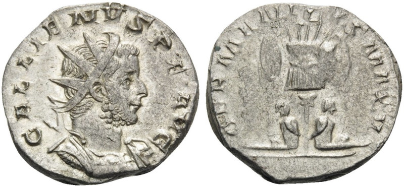 Gallienus, 253-268. Antoninianus (Silver, 20 mm, 4.63 g, 6 h), Colonia Agrippine...