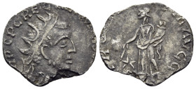 Regalianus, usurper, 260. Antoninianus (Silver, 19 mm, 2.36 g, 12 h), Carnuntum. IMP C P C REGALIANVS AVG Radiate, draped, and cuirassed bust of Regal...