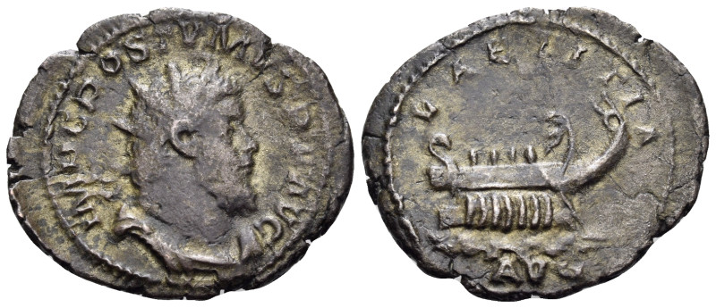 Postumus, 260-269. Antoninianus (Silver, 25 mm, 3.84 g, 6 h), Cologne, 261. IMP ...