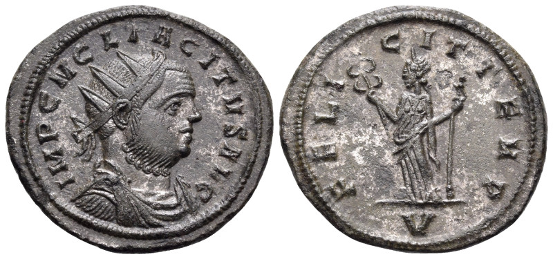 Tacitus, 275-276. Antoninianus (Billon, 22 mm, 4.02 g, 5 h), Ticinum, 5th offici...