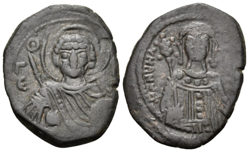 Manuel I Comnenus, 1143-1180. Tetarteron (Copper, 24 mm, 2.94 g, 6 h), Thessalon...