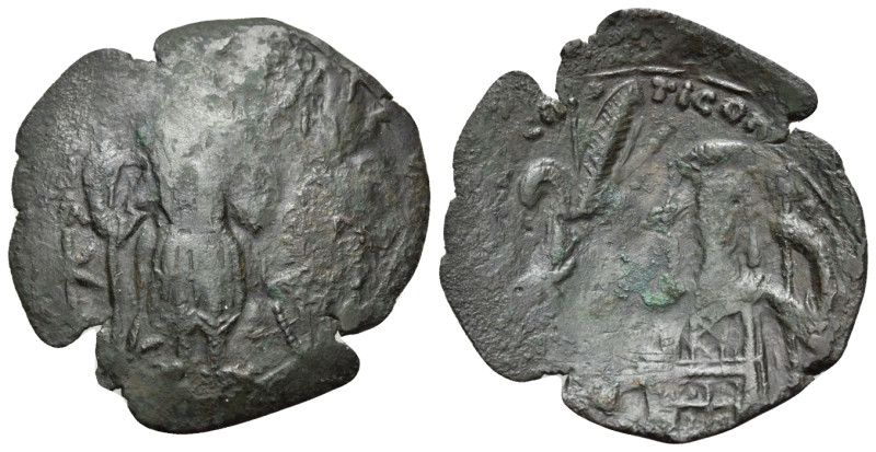 Michael VIII Palaeologus, 1261-1282. Trachy (Bronze, 27 mm, 1.77 g, 6 h), Thessa...