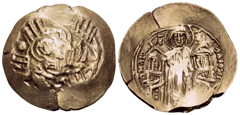 Andronicus II Palaeologus, with Andronicus III, 1282-1328. Hyperpyron (Gold, 25 ...