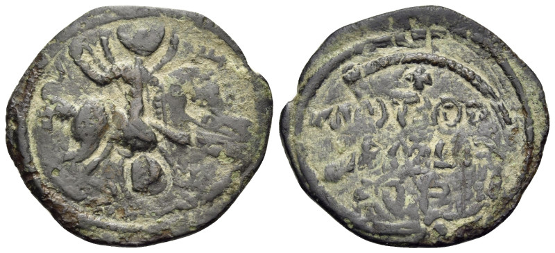 CRUSADERS. Antioch. Roger of Salerno, regent, 1112-1119. Follis (Bronze, 24 mm, ...