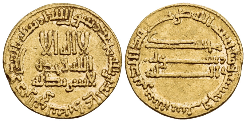 ISLAMIC, 'Abbasid Caliphate. time of Al-Mansur, AH 136-158 / AD 754-775. Dinar (...