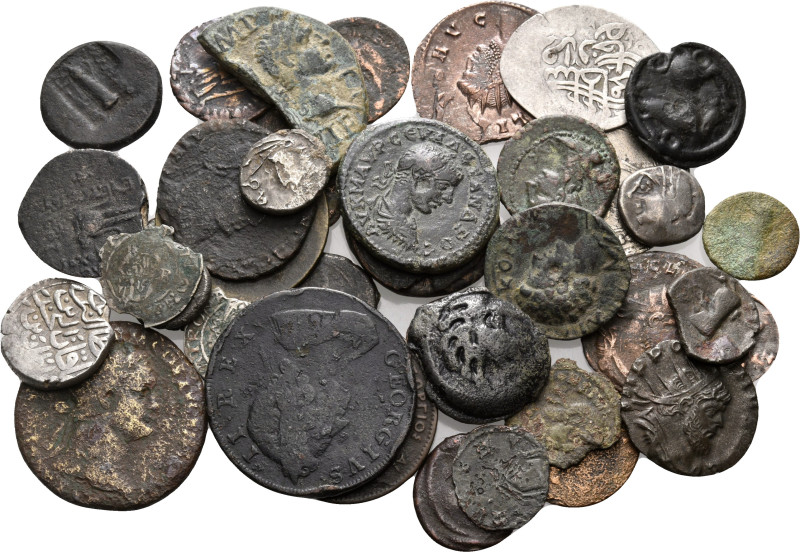 MISCELLANEA. (Silver/Bronze, 139 g). A lot of Forty-Two (42) silver and bronze c...