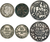 Bulgaria 20 Stotinki - 10 - 20 Leva 1906 - 1930