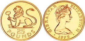 Gibraltar 25 Pounds 1975