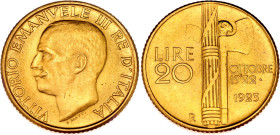 Italy 20 Lire 1923 R Collectors Copy