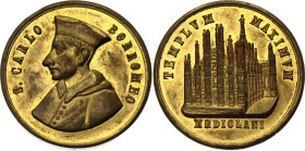 Italy Bronze Medal S. Carlo Borromeo 1900 th
