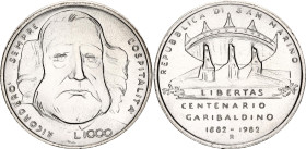 San Marino 1000 Lire 1982 R