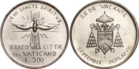 Vatican 500 Lire 1978 ZI
