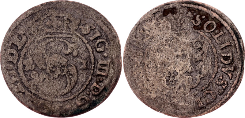 Polish - Lithuanian Commonwealth 1 Solid 1623 -1625

Kop# 717, N# 167331; Silv...