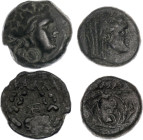 Ancient Greece Kallatis Lot of  2 Coins 450 300 BC