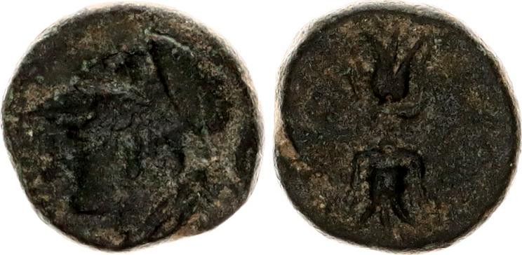 Ancient Greece Sicily Syracuse AE13 310 - 305 BC

HGC 2# 150; Copper 2.11 g.; ...