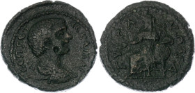 Roman Empire Geta Tetrassarion 209 - 211 AD Tyra (Black Sea) Mint